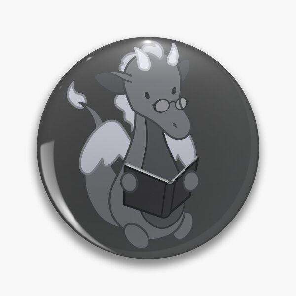 Item preview, Grey reading dragon designed and sold by SoapSuds7.