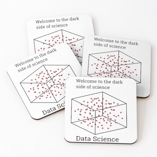 Item preview, Welcome to the dark side of science - Data Science designed and sold by Witty-Biotech.