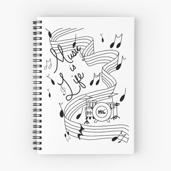 Item preview, Music is Life  designed and sold by minstreldr.