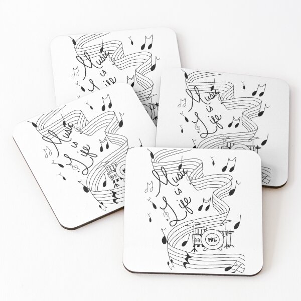 Item preview, Music is Life  designed and sold by minstreldr.