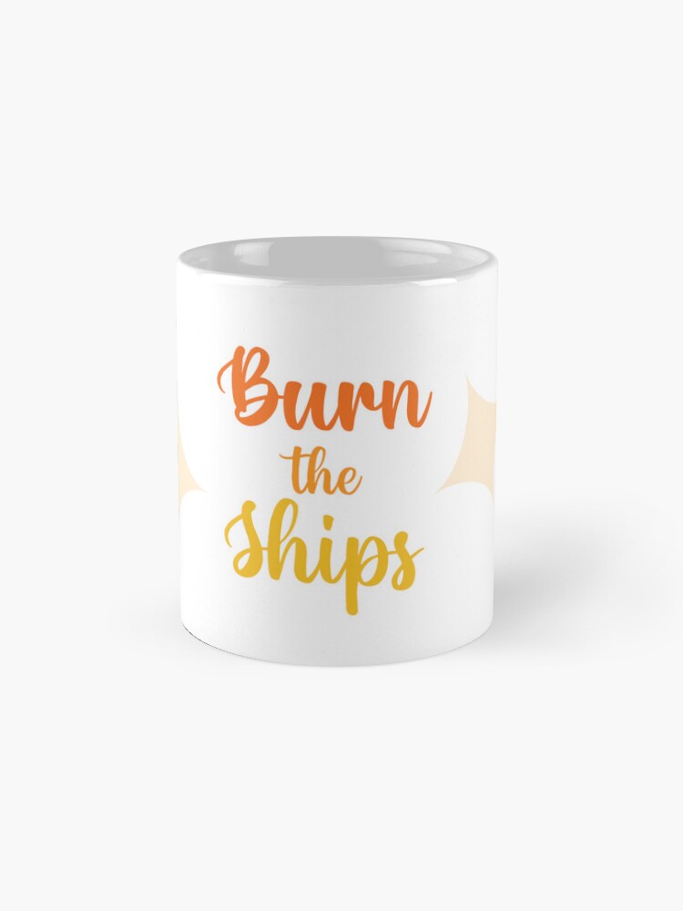Thumbnail 4 of 6, Coffee Mug, Burn the Ships designed and sold by OchreLight.