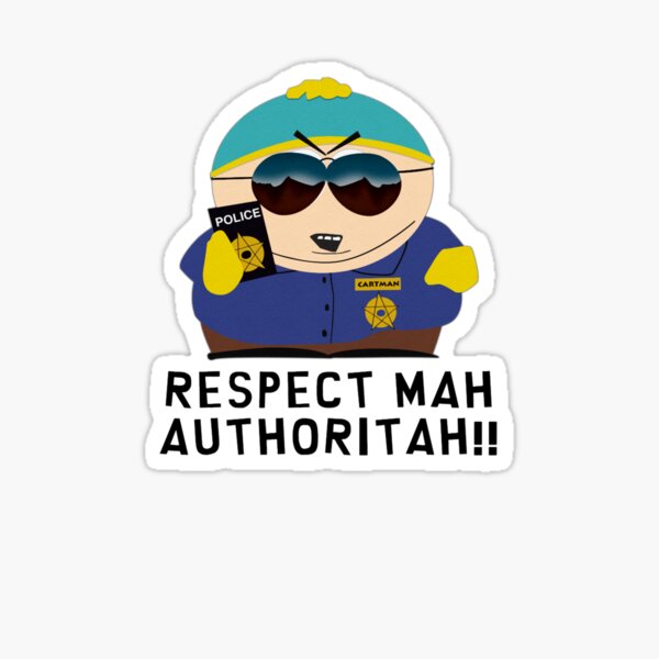 Item preview, RESPECT MAH AUTHORITAH! Temporary design Classic  designed and sold by JeanlaMahe.