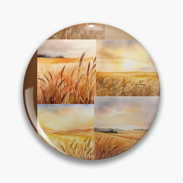 Item preview, Autumn Wheat Fields designed and sold by Bright76.