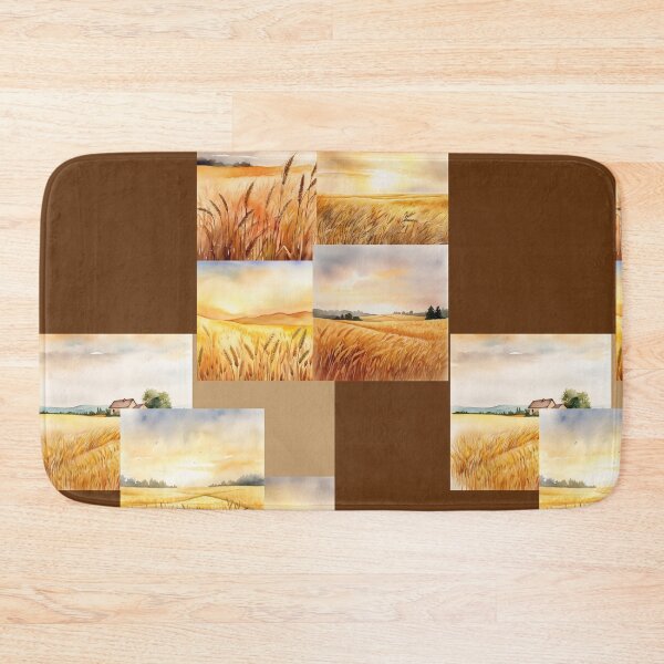 Item preview, Autumn Wheat Fields designed and sold by Bright76.