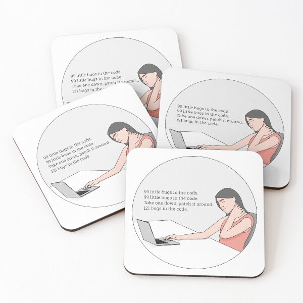 Item preview, 99 little bugs in the code designed and sold by Witty-Biotech.