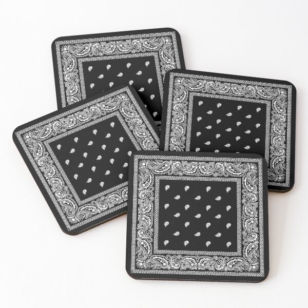 Artikelvorschau, Schwarzes Bandana entworfen und verkauft von Mind-les.