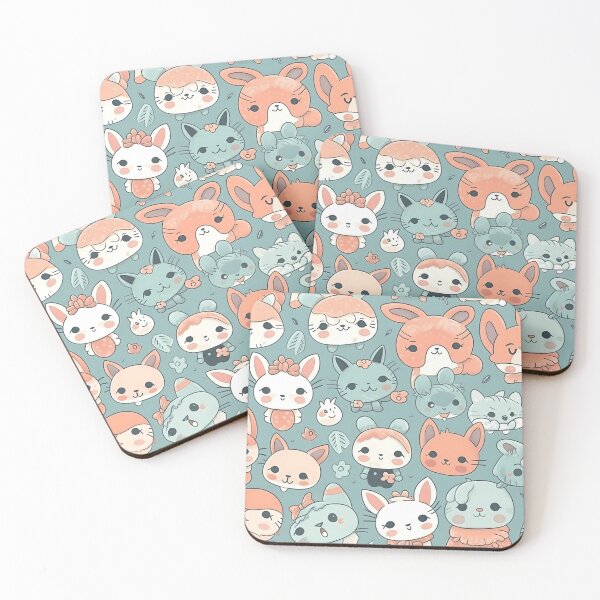 Item preview, CUTE & ADORABLE PATTERN #2 designed and sold by Chatna-Chibi.