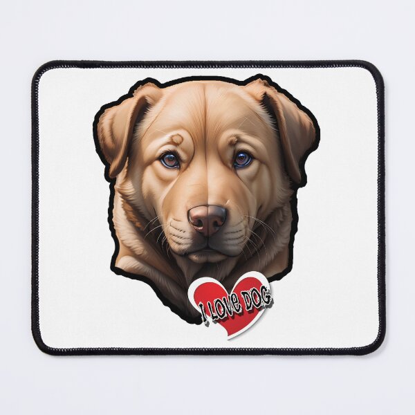 Item preview, I LOVE DOG 2 designed and sold by FÁBIO F. SILVA.