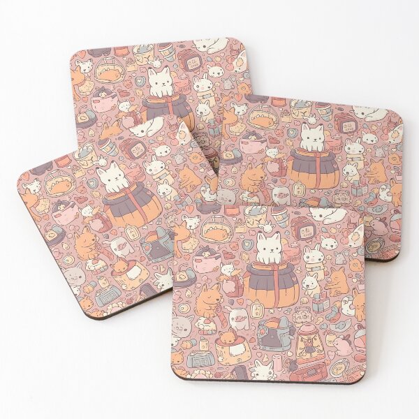 Item preview, CUTE & ADORABLE PATTERN designed and sold by Chatna-Chibi.
