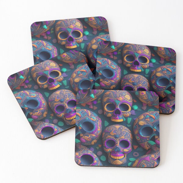 Item preview, Mardi Gras themed Voodoo pattern designed and sold by Rothnaric.