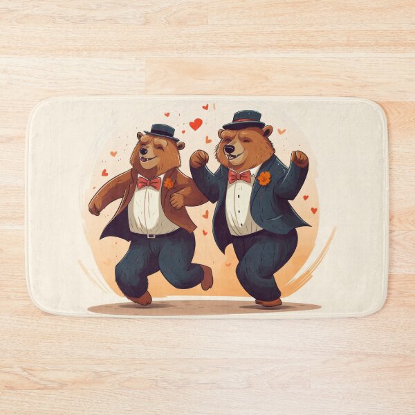Item preview, Two Dancing Bears designed and sold by LilyBell6.