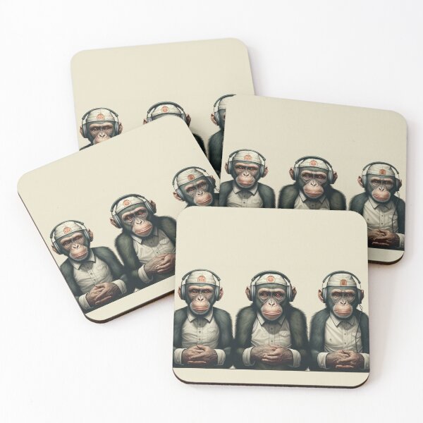 Artikelvorschau, Original Monkey: 3 Wise Monkeys-Sammlung Nr. 2 entworfen und verkauft von OriginalMonkey.