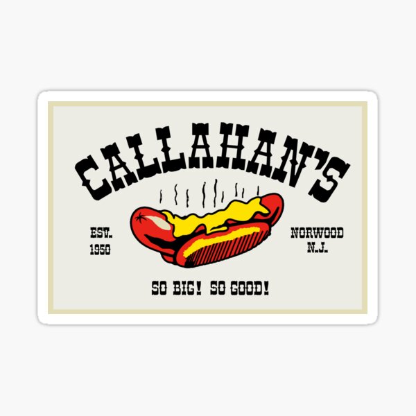 Item preview, Callahan's Hot Dogs New Jersey designed and sold by Etikett.