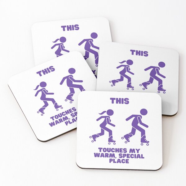 Item preview, This Touches my Warm, Special Place - ROLLER SKATING (Variant) designed and sold by PoppysPrintings.