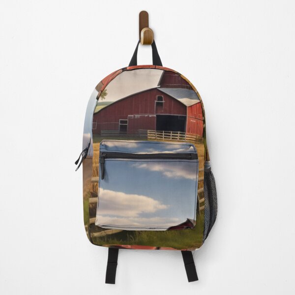 Item preview, Red Barn in Summer designed and sold by afrancisCL.