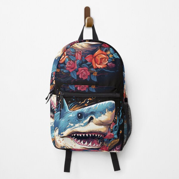 Item preview,  Shark And Flowers designed and sold by Obsidian Ink by Wilshire.