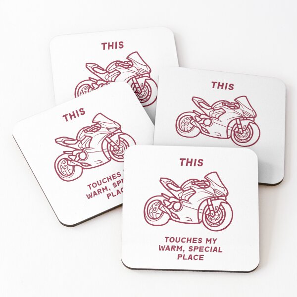 Item preview, This Touches My Warm, Special Place - MOTORCYCLE (Variant) designed and sold by PoppysPrintings.