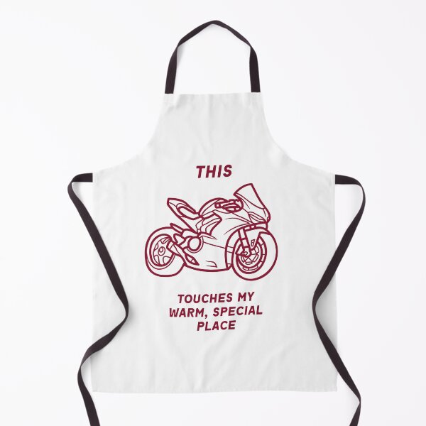 Item preview, This Touches My Warm, Special Place - MOTORCYCLE (Variant) designed and sold by PoppysPrintings.