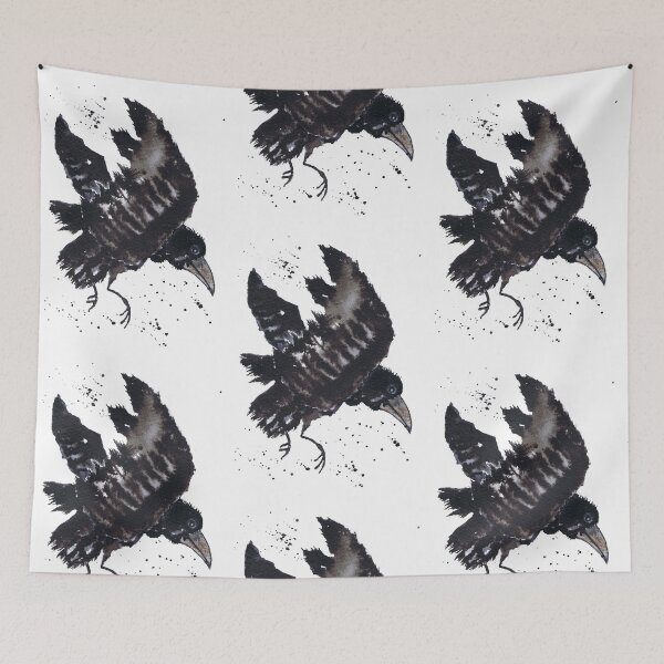 Item preview, CROW designed and sold by Hares & Critters.