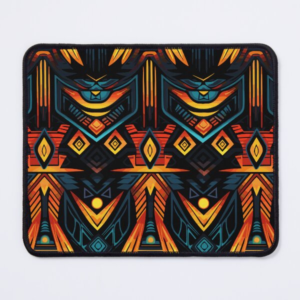 Item preview, Futuristic Tribes: A Fusion of Patterns and Technology Design Collection designed and sold by KaonDesign.