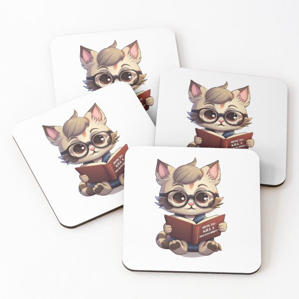 Item preview, Cat reading how to kill a mockingbird? designed and sold by SE7VENTH.