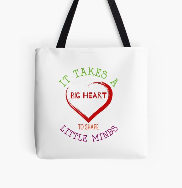 Badass With A Big Heart Small Canvas Zipper Bag 