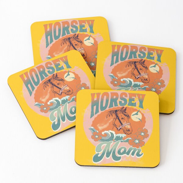 Item preview, Horsey Mom Retro Sunshine designed and sold by LeosCloset.