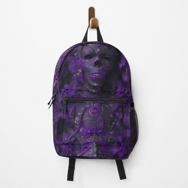 Item preview, New Orleans | Louisiana purple Voodoo skulls pattern designed and sold by Rothnaric.
