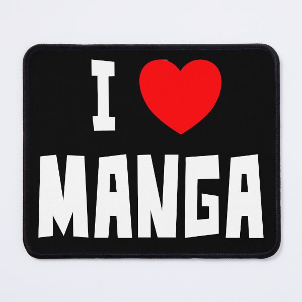 Item preview, I Love Manga (White Text) designed and sold by StudioX27.