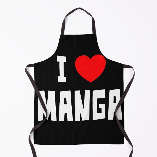 Item preview, I Love Manga (White Text) designed and sold by StudioX27.