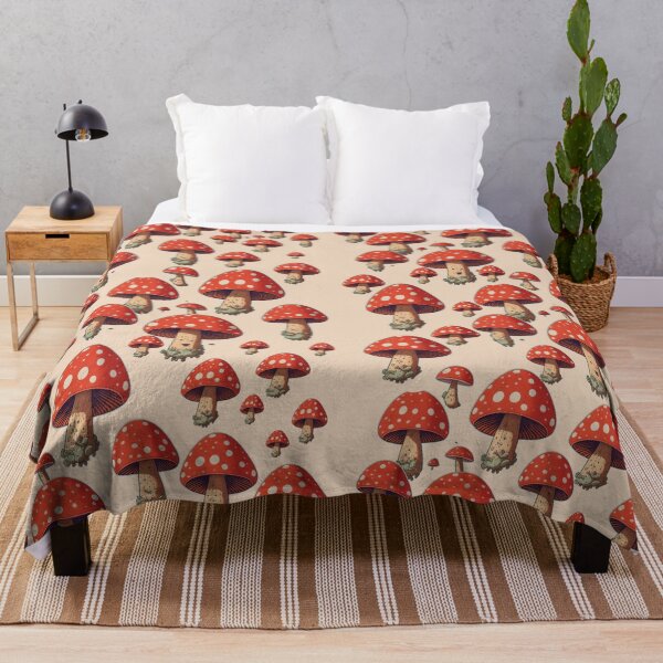 Item preview, Cute Mushroom Pattern designed and sold by Crystarowz.