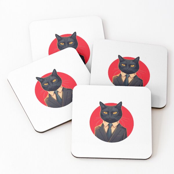 Item preview, FUNNY CORPORATE CAT designed and sold by SatraDesign.