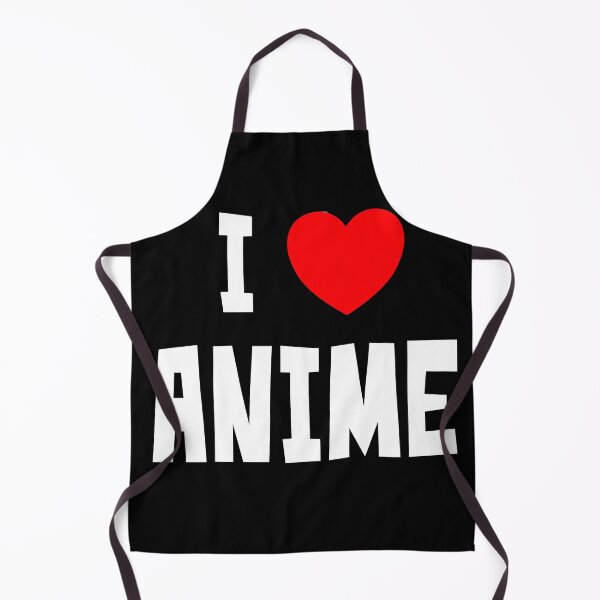 Item preview, I Love Anime (White Text) designed and sold by StudioX27.