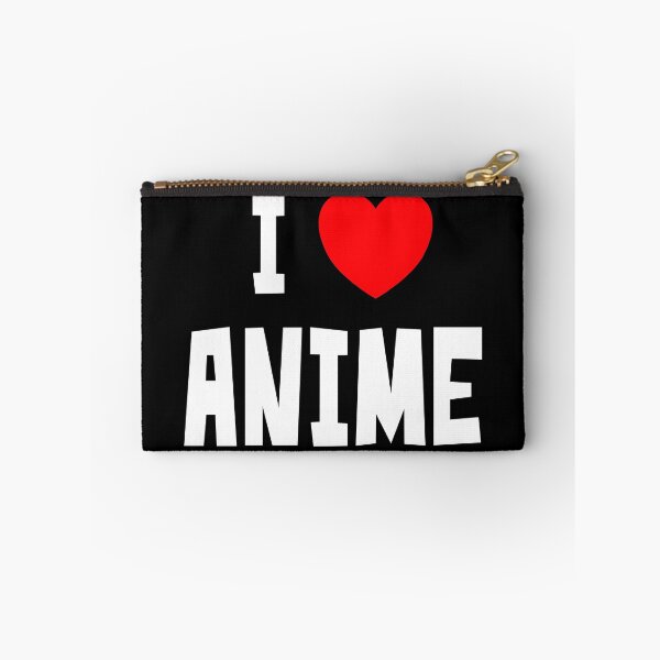 Item preview, I Love Anime (White Text) designed and sold by StudioX27.