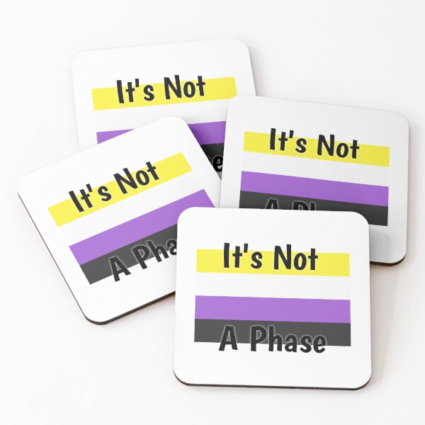 Item preview, Not a Phase Nonbinary designed and sold by MyGayHeart.