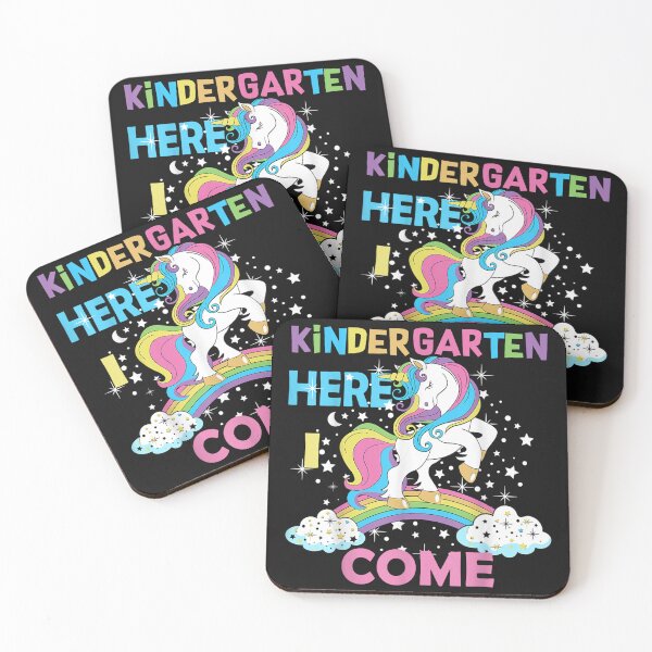 Item preview, Unicorn Kindergarten Here I come School Kindergarten Girl designed and sold by wootenyxxd.