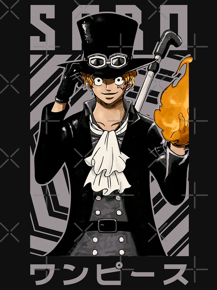 Flame Emperor Sabo Manga Classic Version T Shirt For Sale By Blackkitsunearg Redbubble