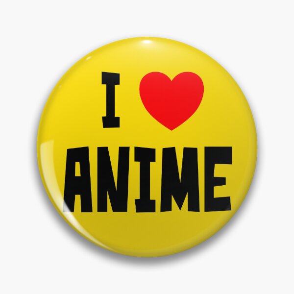 Item preview, I Love Anime (Black Text) designed and sold by StudioX27.