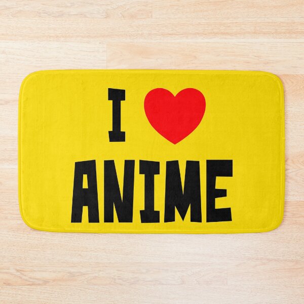 Item preview, I Love Anime (Black Text) designed and sold by StudioX27.