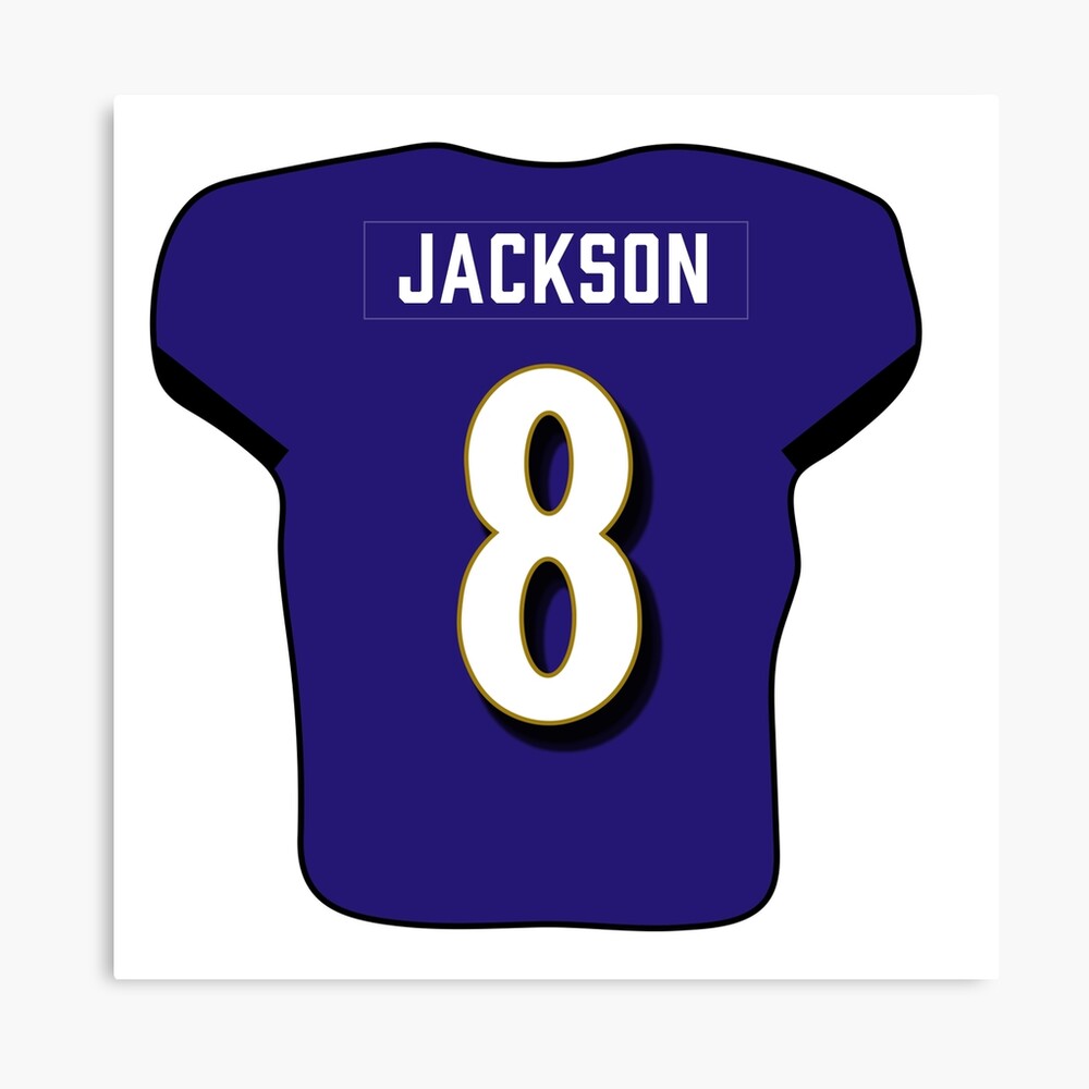 Lamar Jackson Jersey' Sticker for Sale by cbaunoch