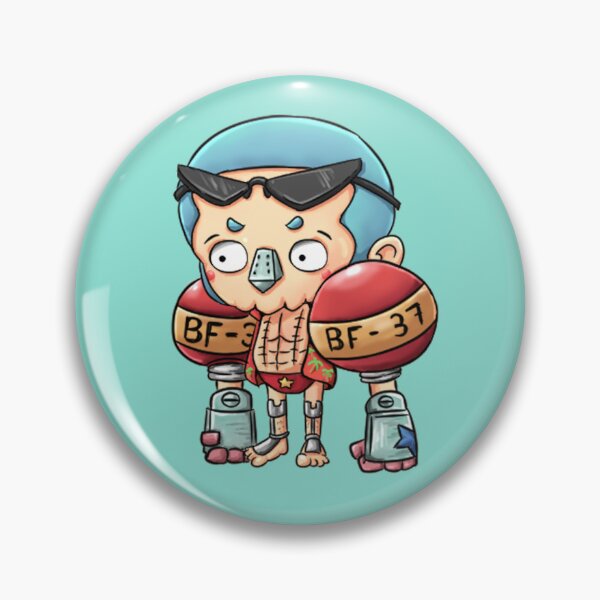 Item preview, Franky Onepiece Funny Style sticker. designed and sold by Popiiartshop.