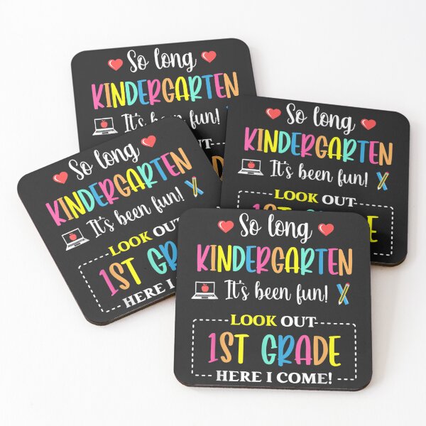 Item preview, So Long Kindergarten 1st Grade Here I Come Back To School designed and sold by wootenyxxd.