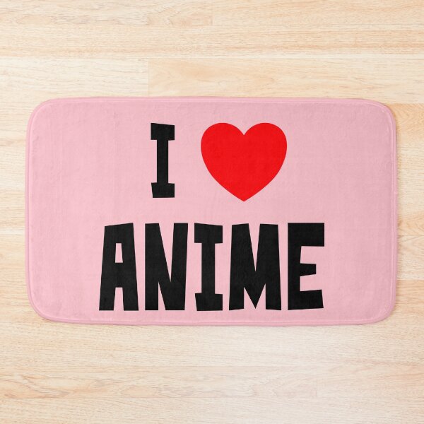 Item preview, I Love Anime (Bubblegum Pink) designed and sold by StudioX27.