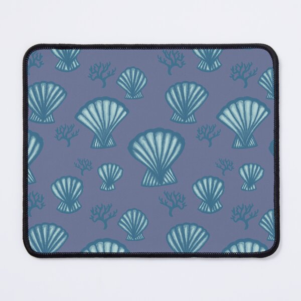 Item preview, Shell and Coral Purple and Teal designed and sold by AnchoredMae.