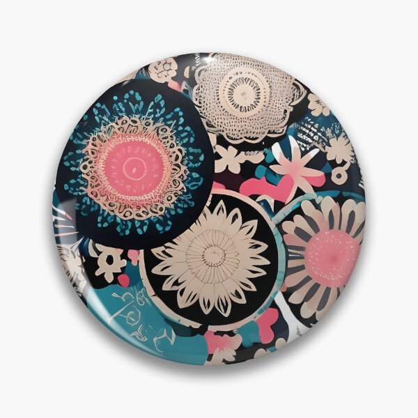 Item preview, Boho Abstract, modern, unique, minimalist, balanced, flower motif, just design designed and sold by uthent.