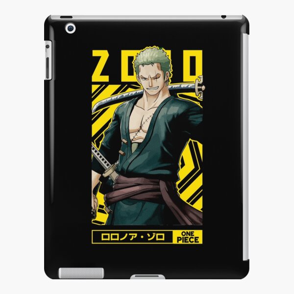 zoro one piece iPad Case & Skin by Marlow31
