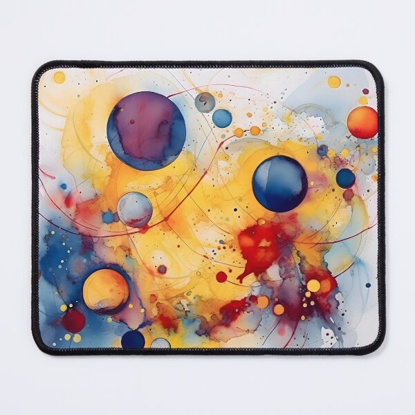 Item preview, abstract planets designed and sold by Banna Baber.