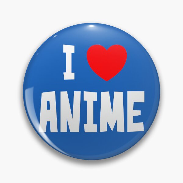 Item preview, I Love Anime (White Text) designed and sold by StudioX27.