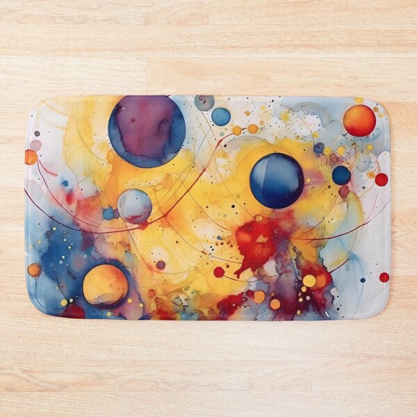 Item preview, abstract planets designed and sold by Banna Baber.