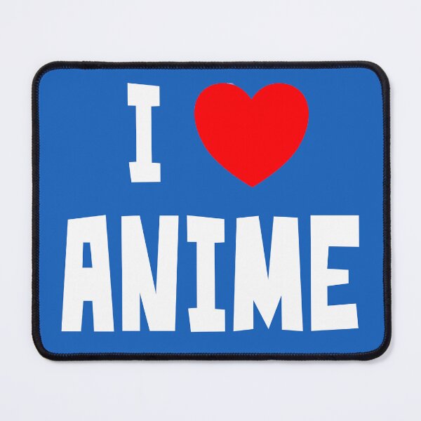Item preview, I Love Anime (White Text) designed and sold by StudioX27.